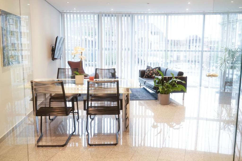 Exklusive Stadtoase Design-Wohnung - Panoramablick Koblenz  Eksteriør billede